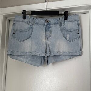 LEI Light Blue Jean Shorts for Juniors
